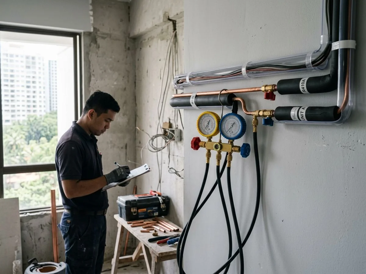 Aircon Installation detail