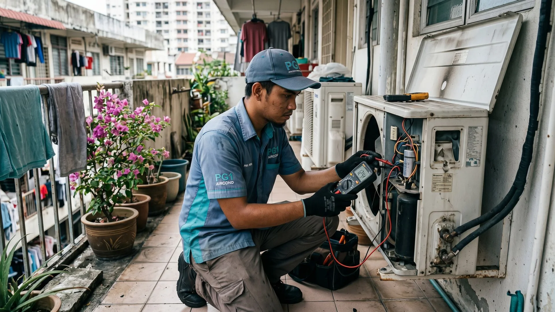 Aircon Repair in Penang by PG1 Aircond
